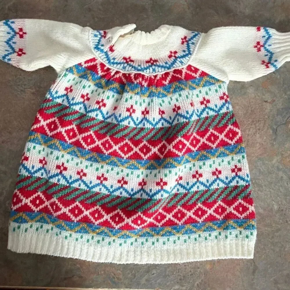 Clayeux Nordic Sweater Set 2T 2pc Sweater Outfit